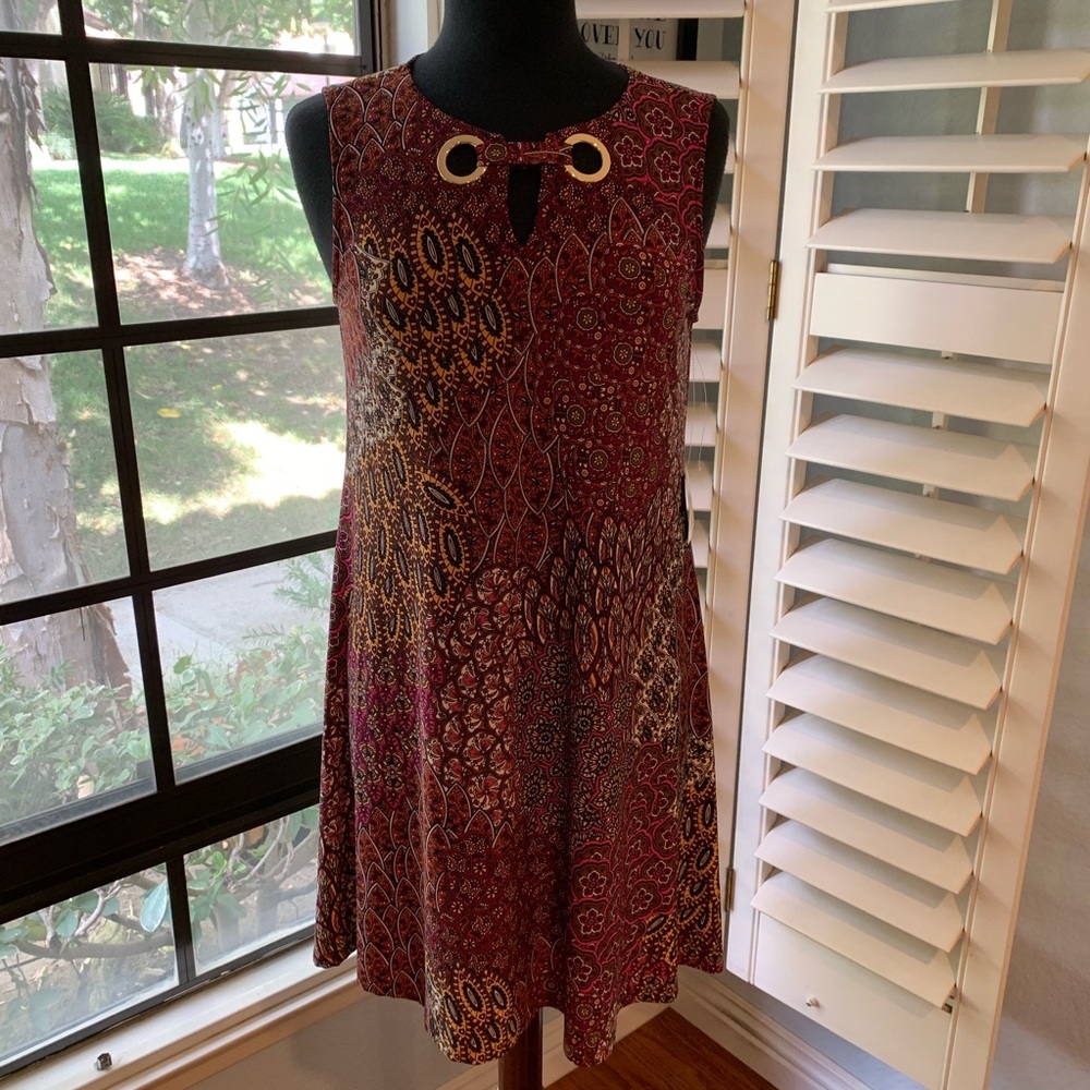 ANNE KLEIN Multicolored Shift • NWT!